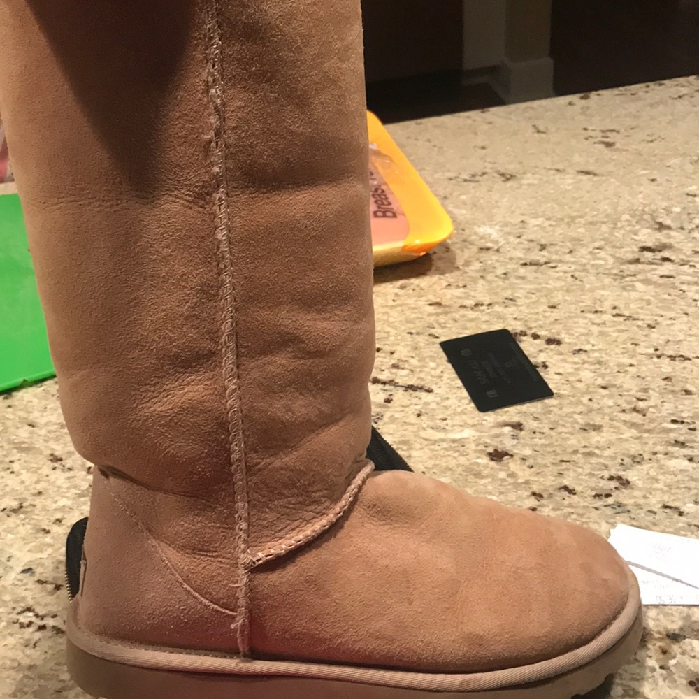 Tall sand Uggs